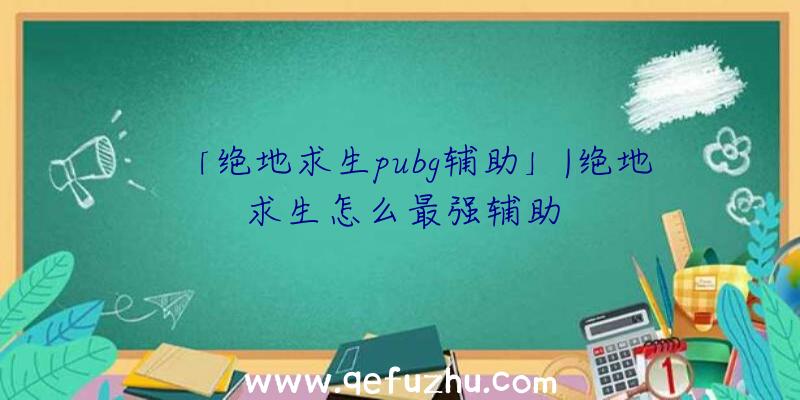 「绝地求生pubg辅助」|绝地求生怎么最强辅助